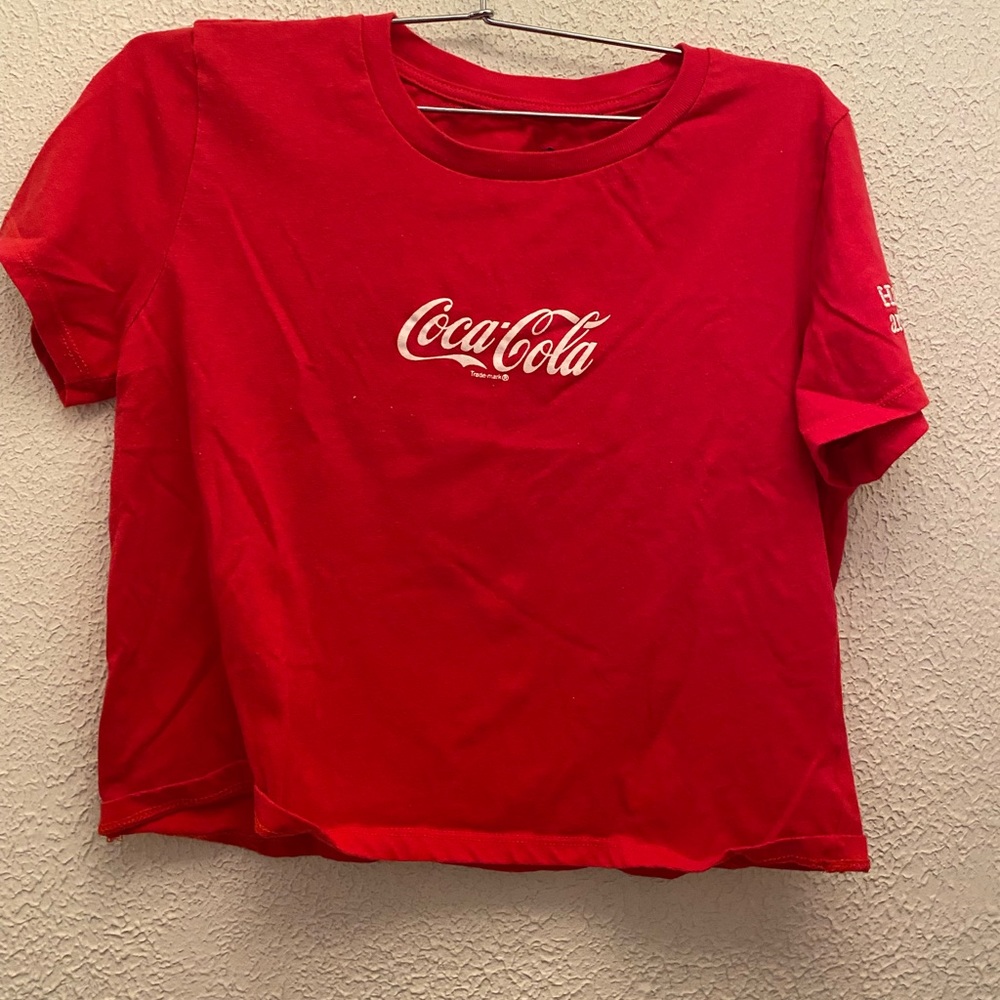 Womens coca cola blouses